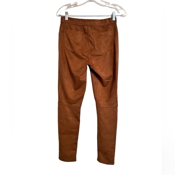 NWT Max Studio Elastic Waist Faux Suede Pants - Picture 5 of 8